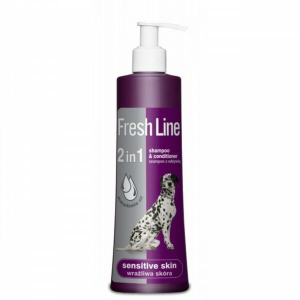 Fresh Line Szampon z odżywką dla WRAŻLIWEJ 180ml