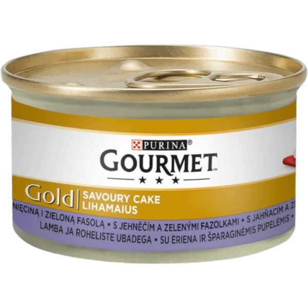 Gourmet GOLD Savoury Cake jagnięcina z fasolą 85g