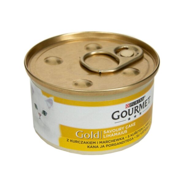 Gourmet GOLD Savoury Cake kurczak z marchewką 85g