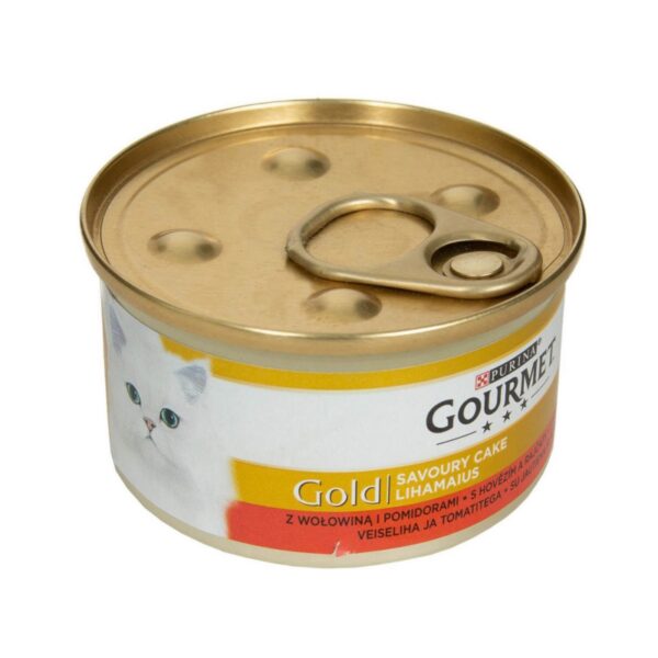 Gourmet GOLD Savoury Cake wołowina z pomidorami 85g