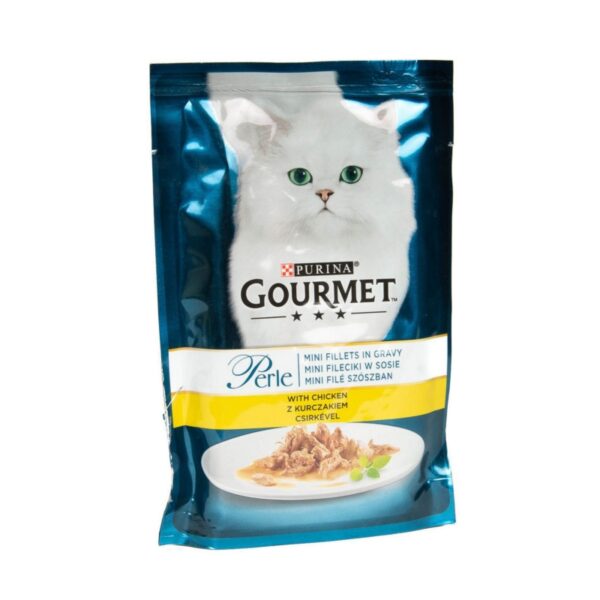 Gourmet PERLE mini fileciki z kurczakiem 85g
