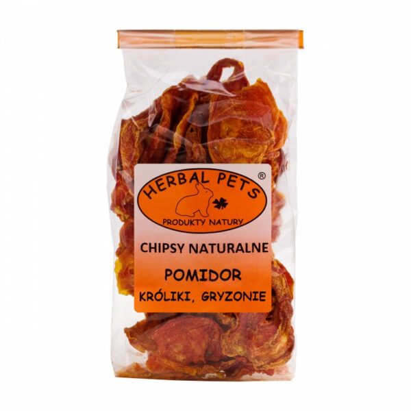 HERBAL PETS Chipsy naturalne POMIDOR 40g