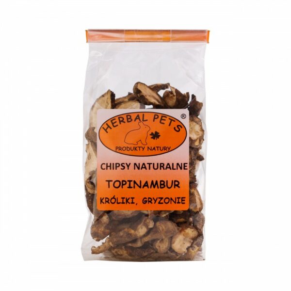 HERBAL PETS Chipsy naturalne TOPINAMBUR 75g