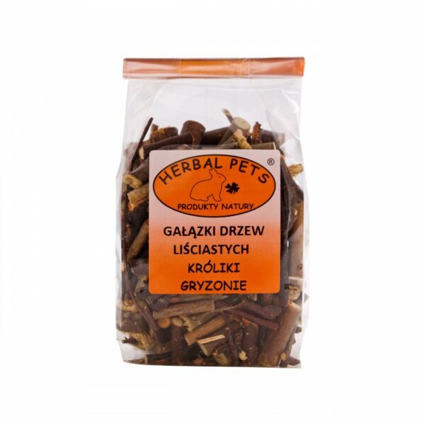 HERBAL PETS Gałązki drzew liściastych 75g