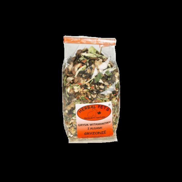 HERBAL PETS Grysik witaminowy z algami 150g