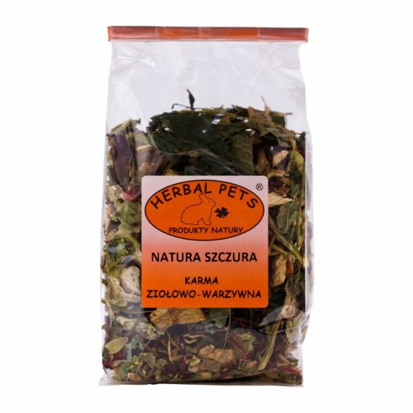 HERBAL PETS Karma ziołowo-warzywna dla szczura 150g
