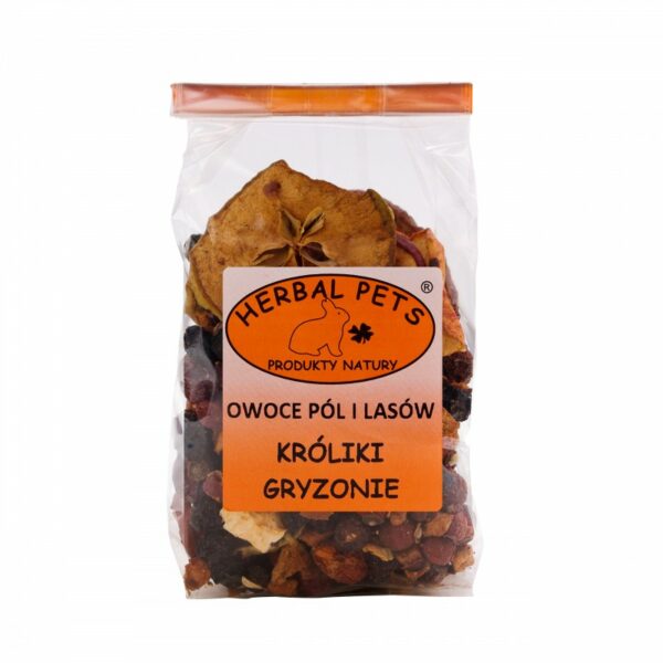 HERBAL PETS Owoce pól i lasów 100g