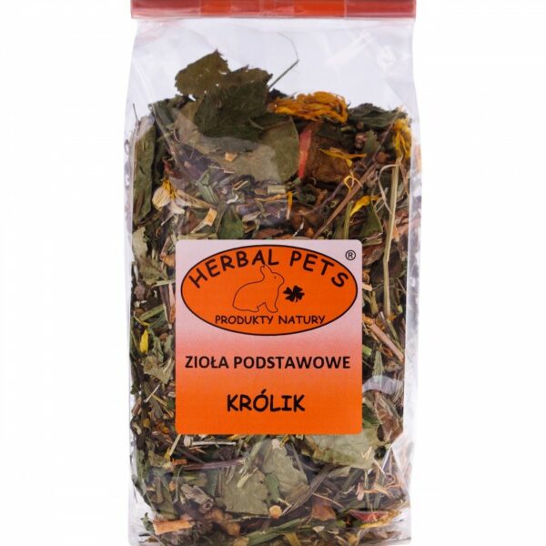 HERBAL PETS Zioła podstawowe dla królika 125g