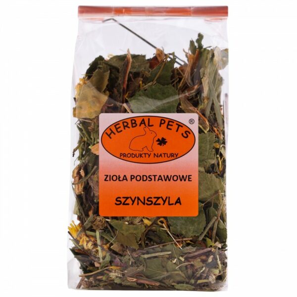 HERBAL PETS Zioła podstawowe dla szynszyla 100g