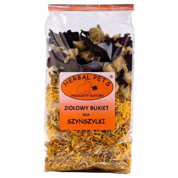 HERBAL PETS Ziołowy bukiet dla szynszylki 100g