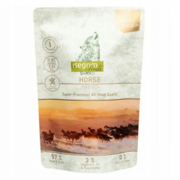 ISEGRIM Adult Konina Warzywa 410g