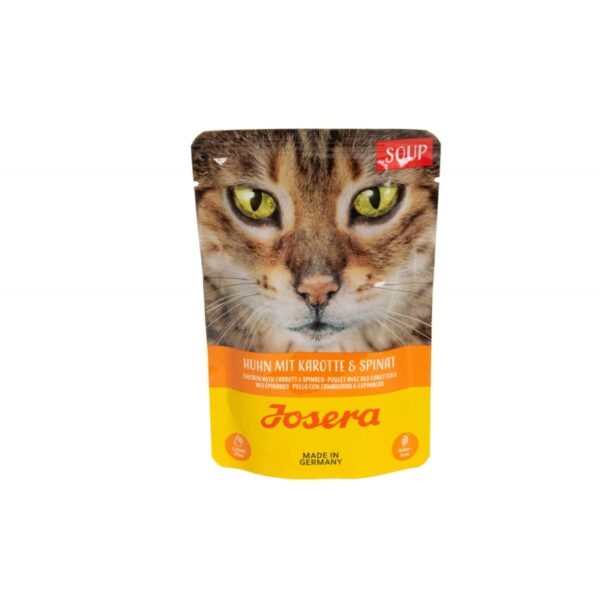 Josera SOUP Kurczak Marchew Szpinak 70g