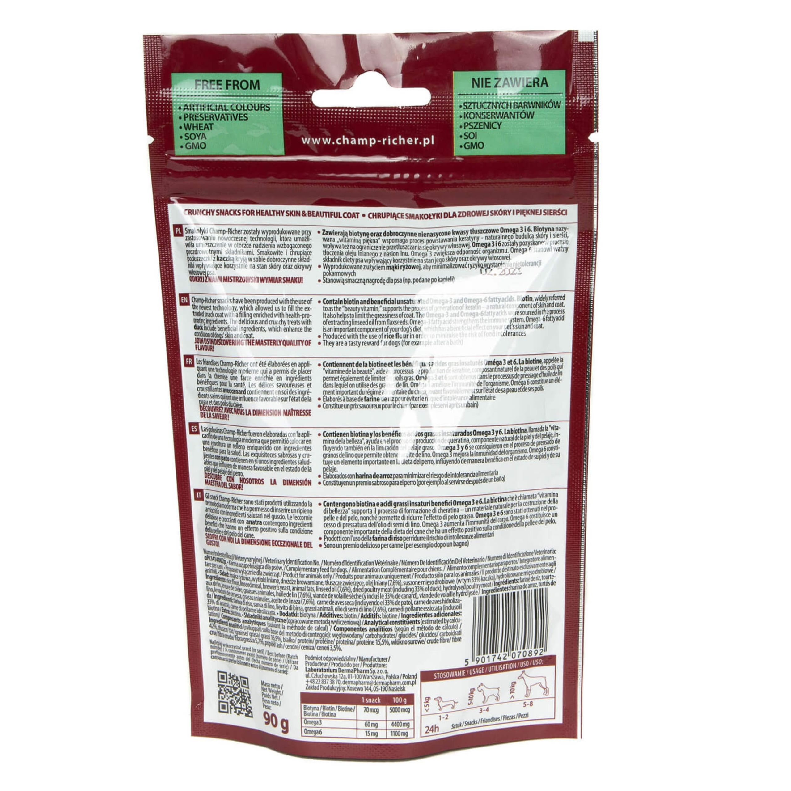 Champ-Richer Smaczna KACZKA 90g
