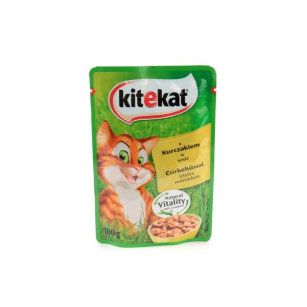 KITEKAT saszetka KURCZAK w sosie 100g