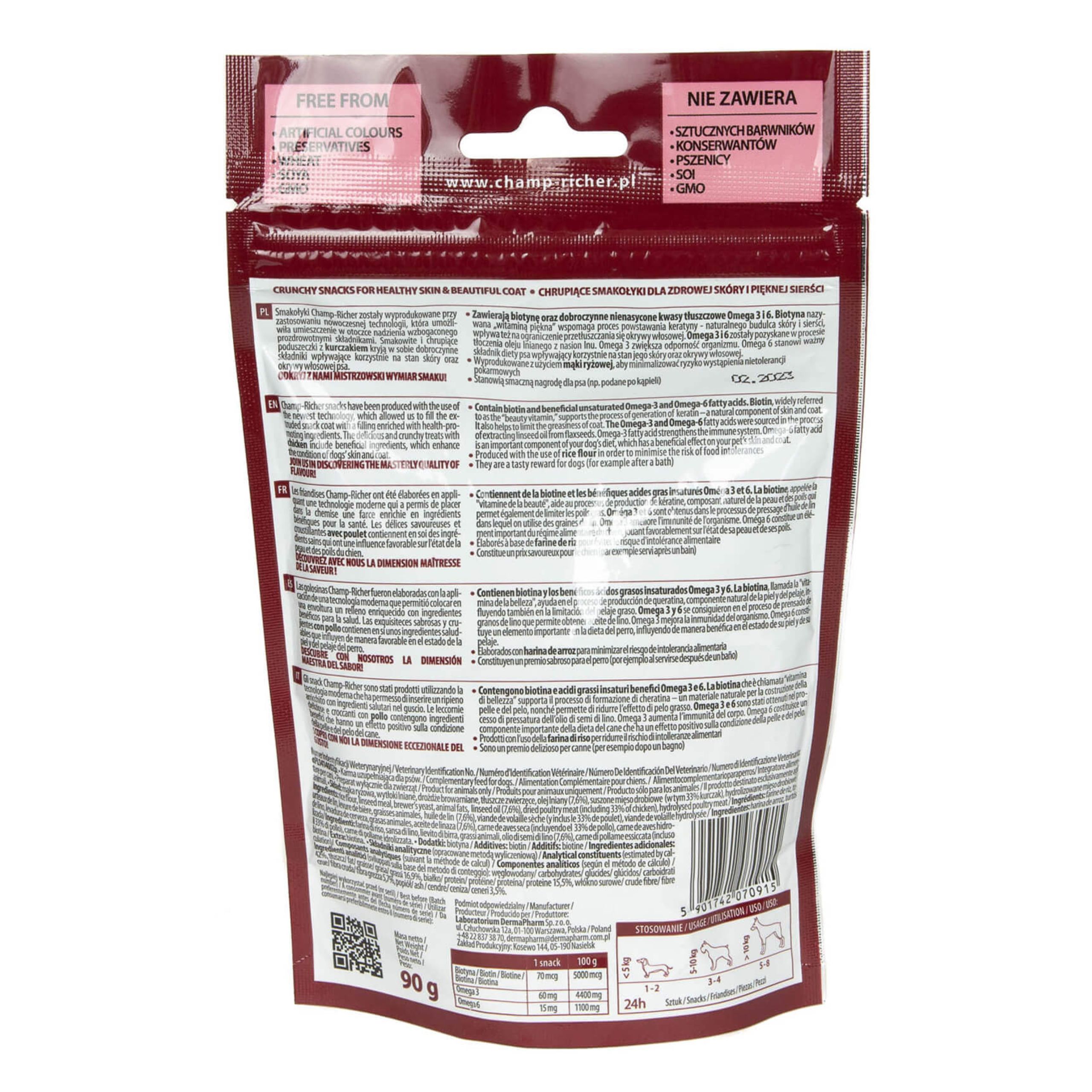 Champ-Richer Smaczny KURCZAK 90g