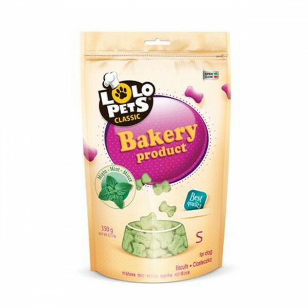LOLO PETS Biscuits KOŚCI Miętowe S 350g