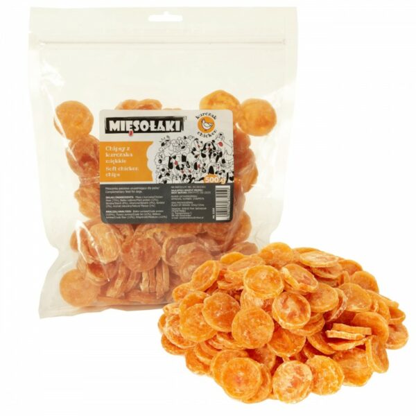 MIĘSOŁAKI Chipsy z Kurczaka miękkie 500g