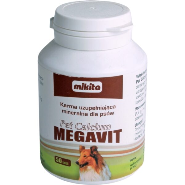 Mikita PET CALCIUM MEGAVIT 50tab.
