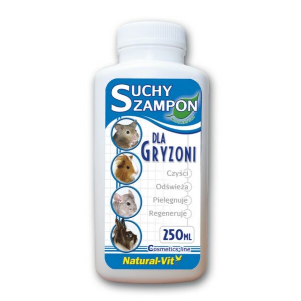Natural-Vit Szampon suchy dla gryzoni 250ml