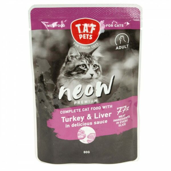 NEOW Adult Indyk Wątróbka w sosie 80g