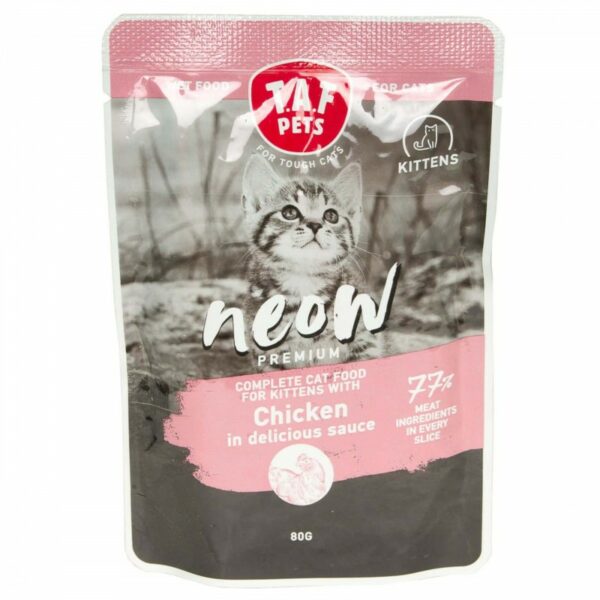 NEOW Kitten Kurczak w sosie 80g