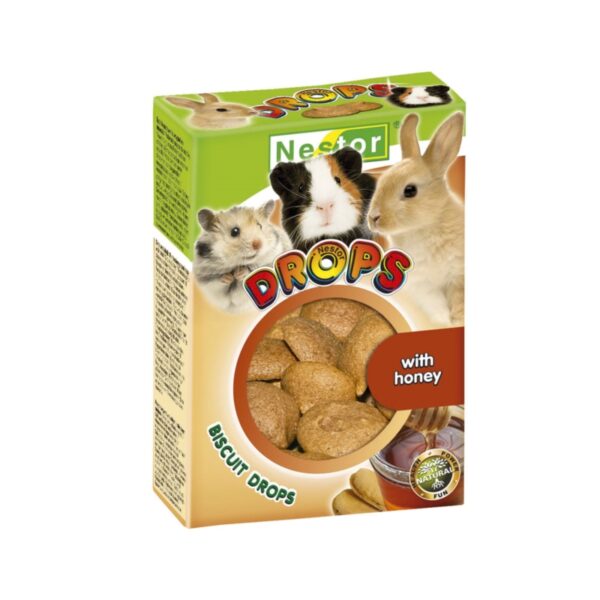 Nestor Dropsy dla gryzoni Miodowe 35g