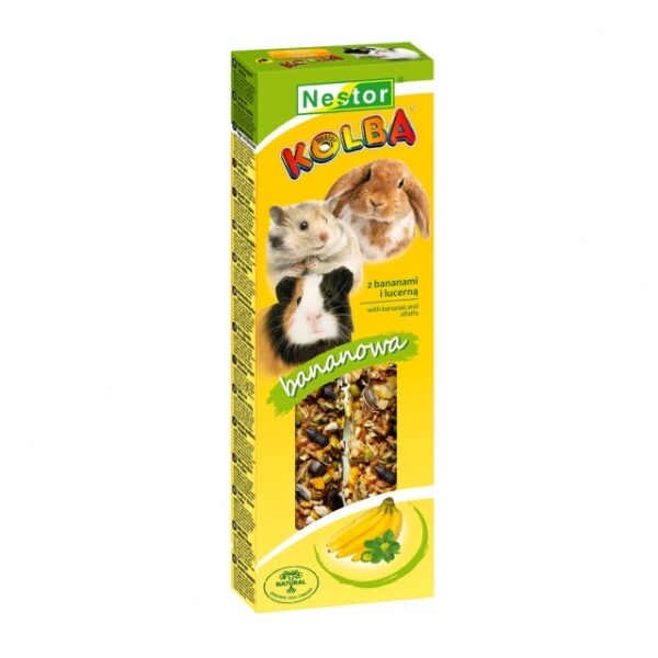 Nestor Kolba dla gryzoni Bananowa 2szt