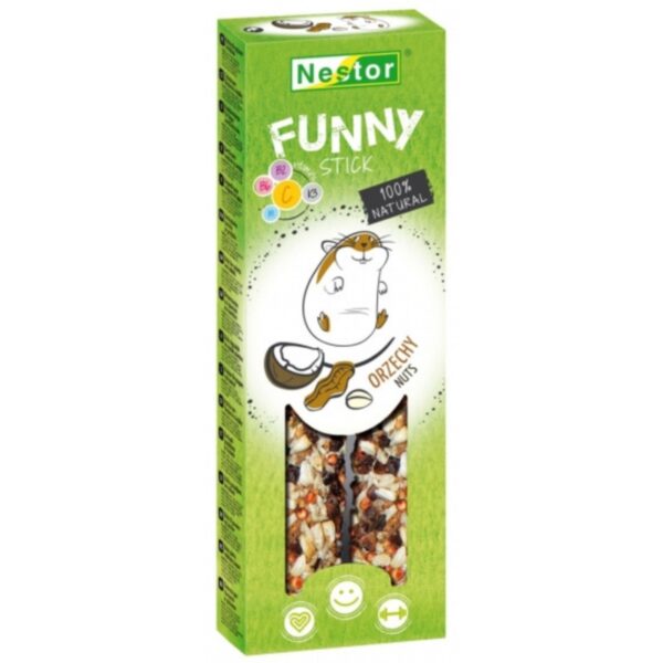 Nestor Kolba dla gryzoni FUNNY Orzechowa 2szt