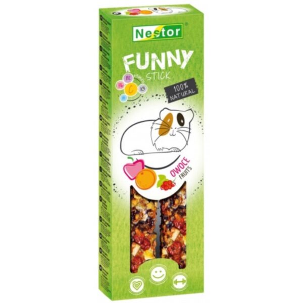 Nestor Kolba dla gryzoni FUNNY Owocowa 2szt