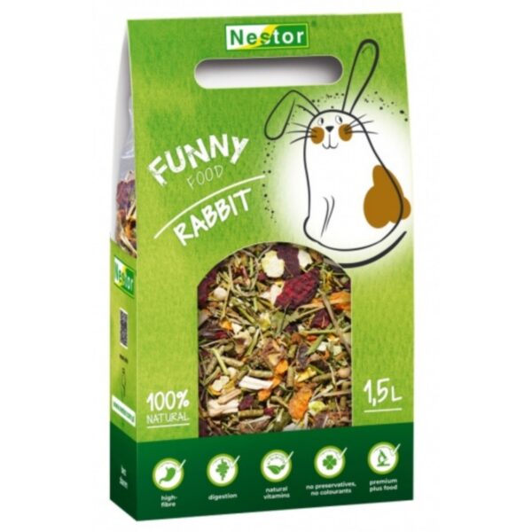 Nestor Pokarm FUNNY dla królika 1500ml