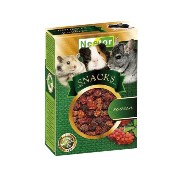 Nestor Snacks dla gryzoni i królików Jarzębina 45g