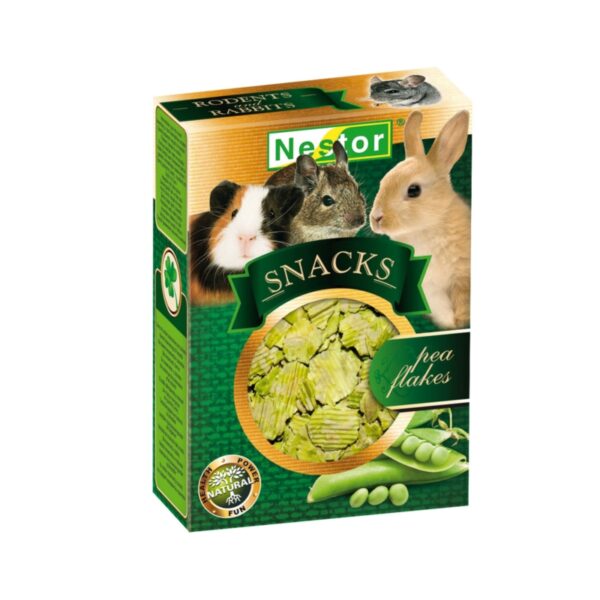 Nestor Snacks dla gryzoni i królików Płatki grochu 55g