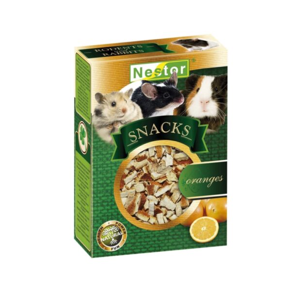 Nestor Snacks dla gryzoni i królików Pomarańcze 30g