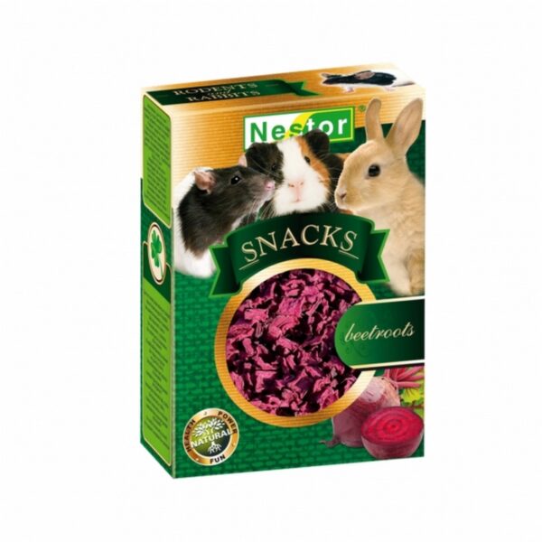 NESTOR SNACKS gryzoń/królik BURAKI  40g