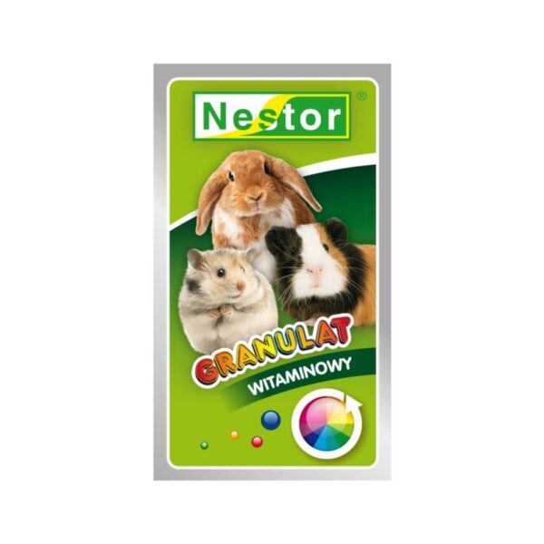Nestor Witaminy dla gryzoni Granulat 20g