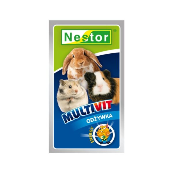 Nestor Witaminy dla gryzoni Multivit 20g