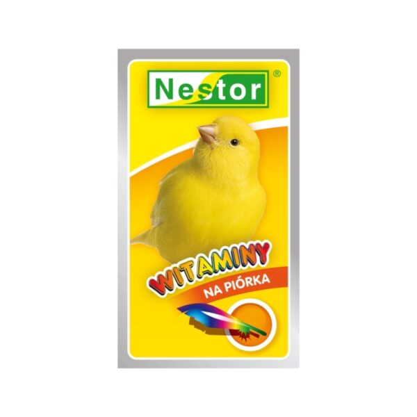 Nestor Witaminy dla kanarka Piórka 20g