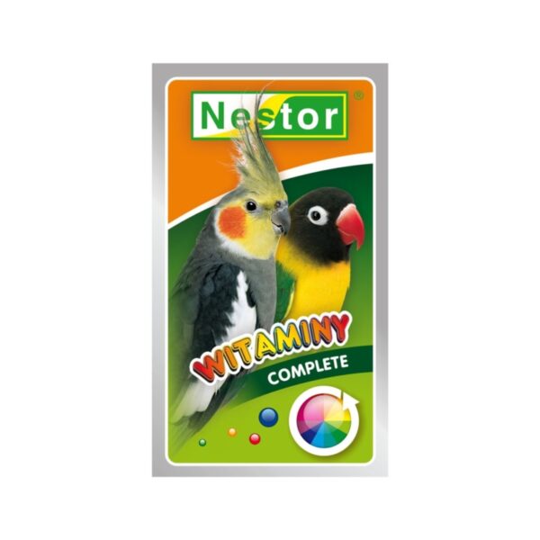 Nestor Witaminy dla średniej papugi Ogólne 20g