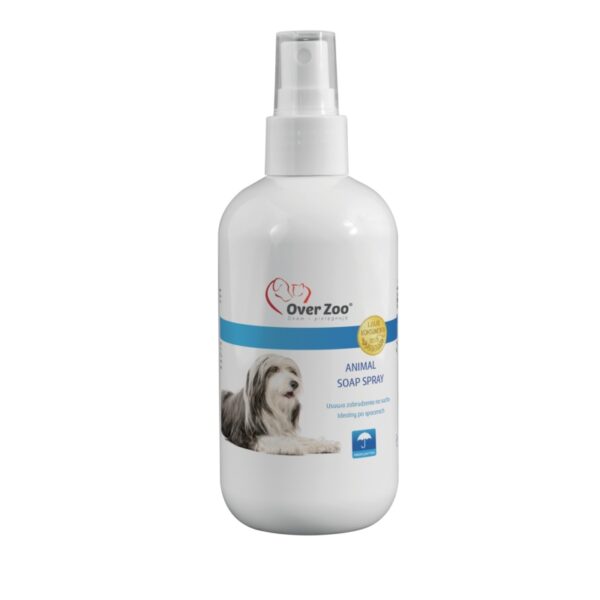 Over Zoo ANIMAL SOAP SPRAY 250ml do pielęgnacji skóry i sierści 250ml