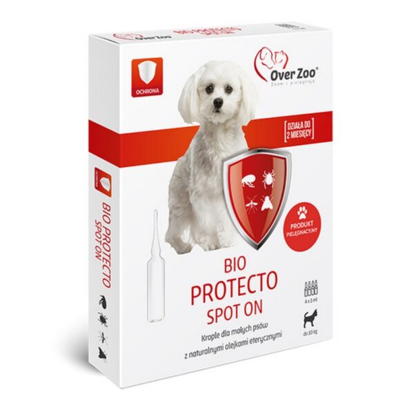 OVER ZOO Bio Protecto Spot On Krople dla małych psów 4x1ml