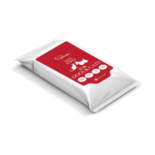 OVER ZOO CHUSTECZKI PIELĘGNACYJNE WET WIPES 30szt