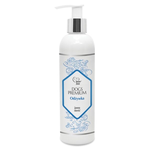 Over Zoo ODŻYWKA PREMIUM DOGS Jasna sierść 250ml