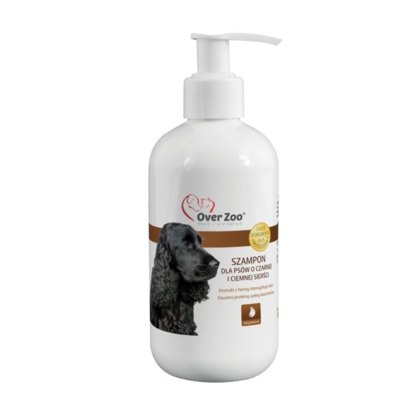 Over Zoo SZAMPON dla psa Ciemna sierść 250ml