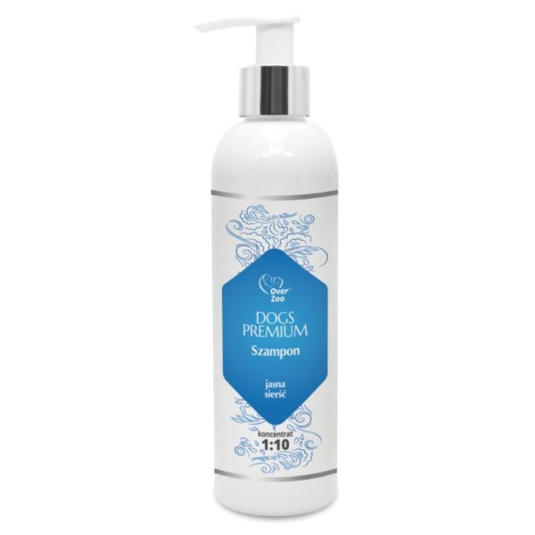 Over Zoo SZAMPON DOGS PREMIUM Jasna sierść 250ml