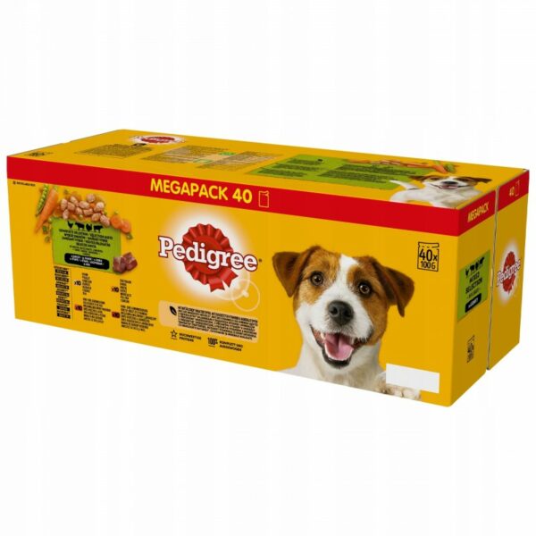 PEDIGREE Mix Smaków z warzywami w sosie 40x100g