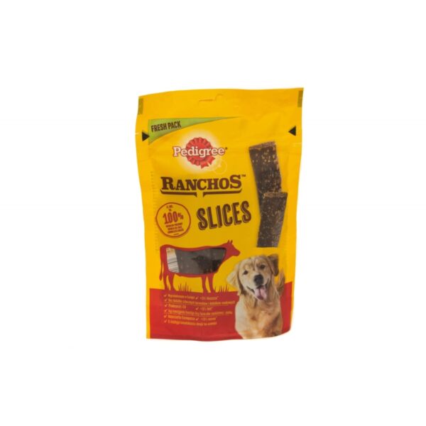 PEDIGREE przysmak RANCHOS Slices Wołowina 60g