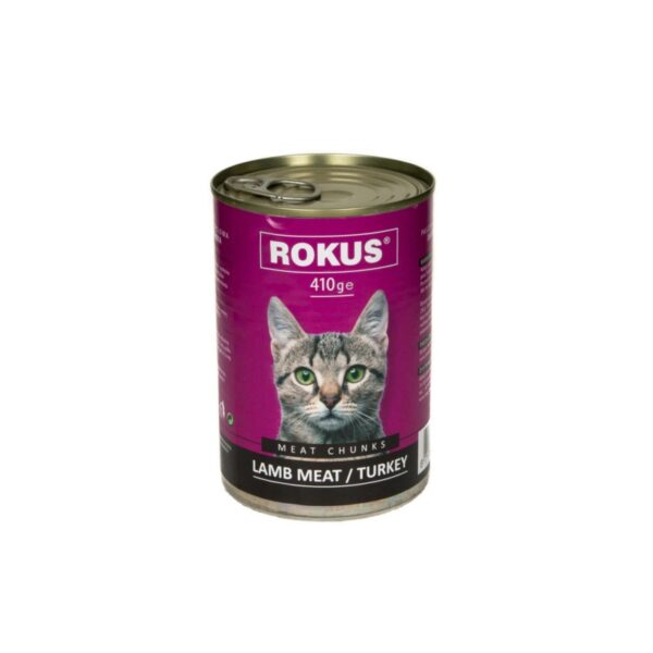 PET mięsne kawałki z JAGNIĘCINĄ i INDYKIEM 410g