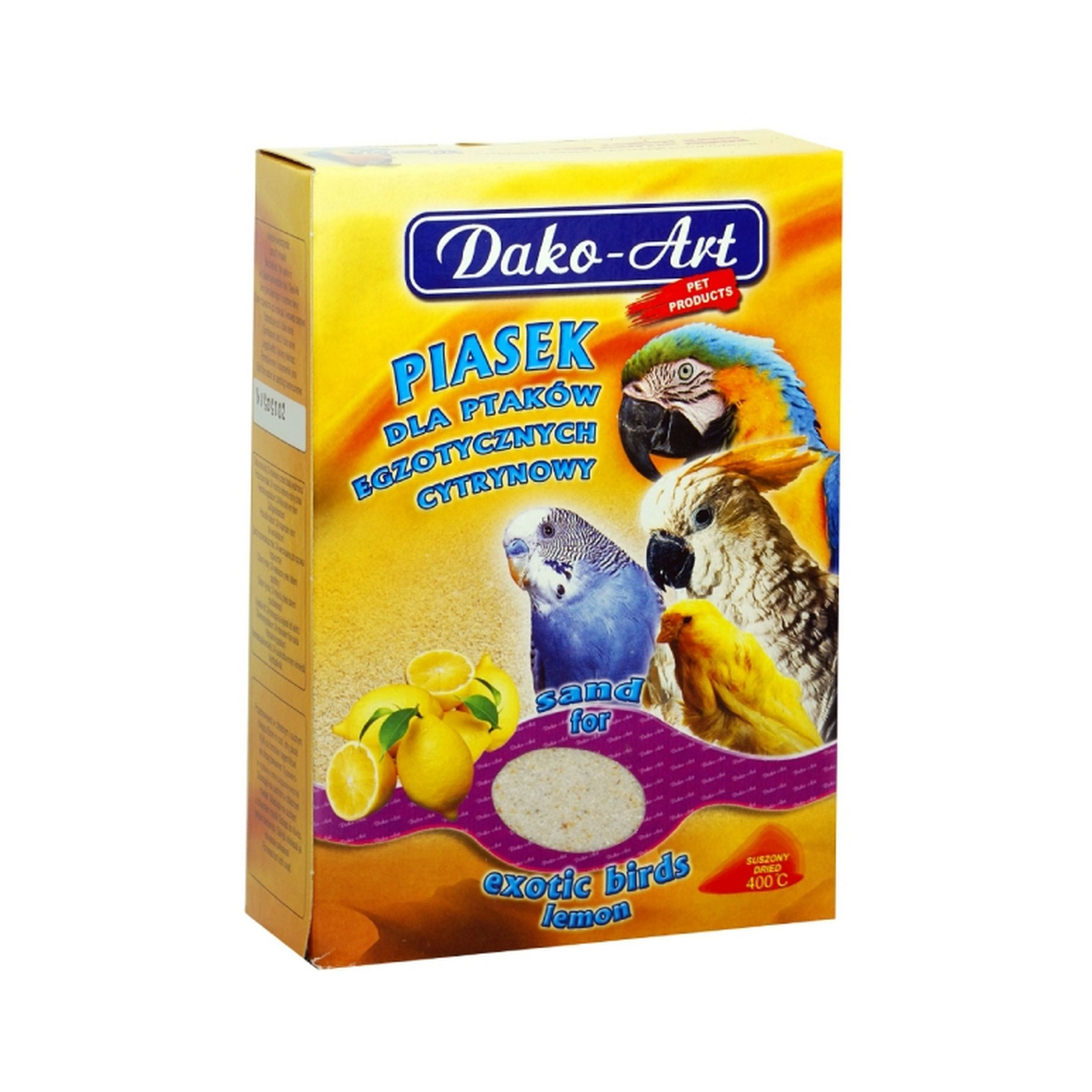 DAKO-ART PIASEK dla ptaków cytrynowy