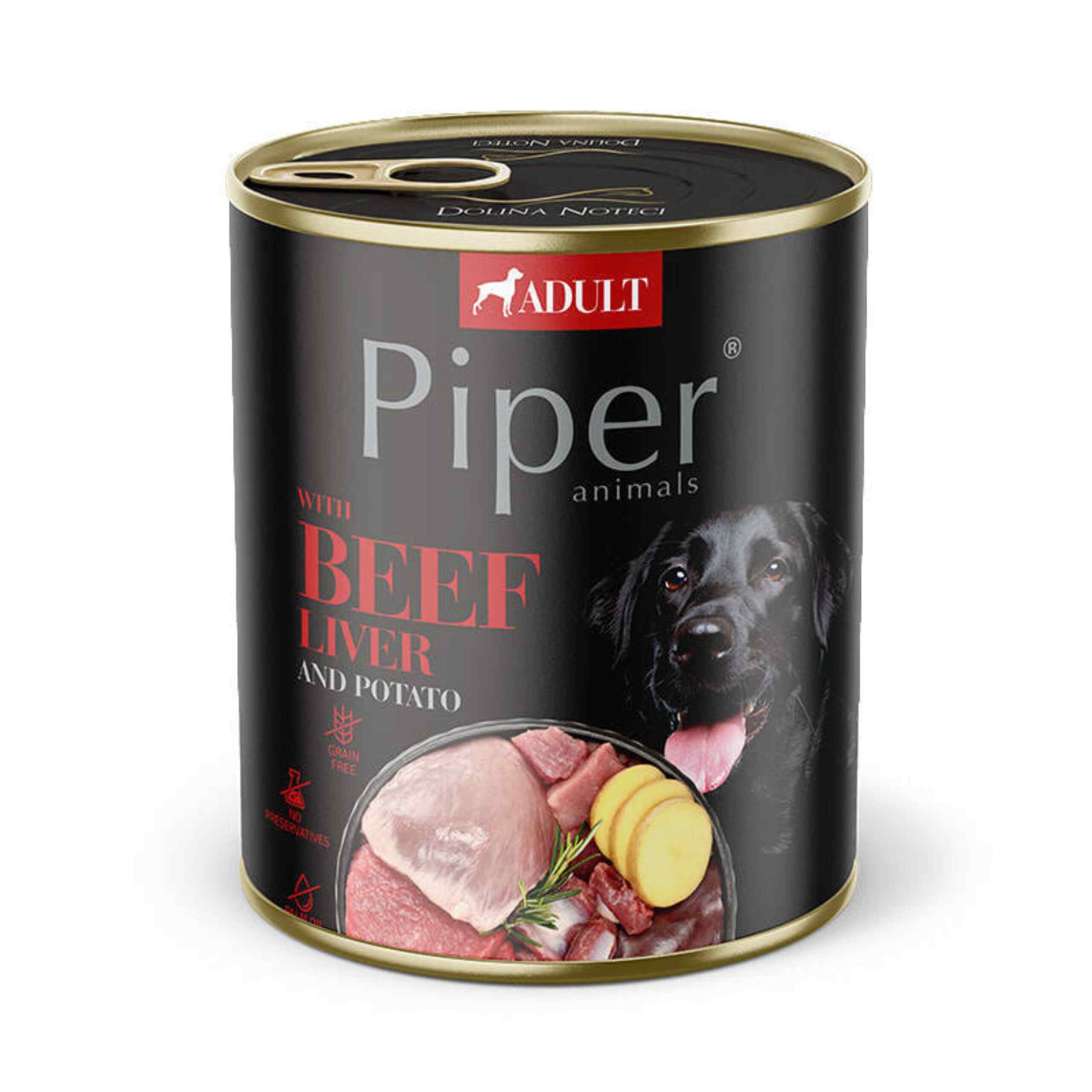 PIPER Wątroba wołowa, ziemniaki 800g