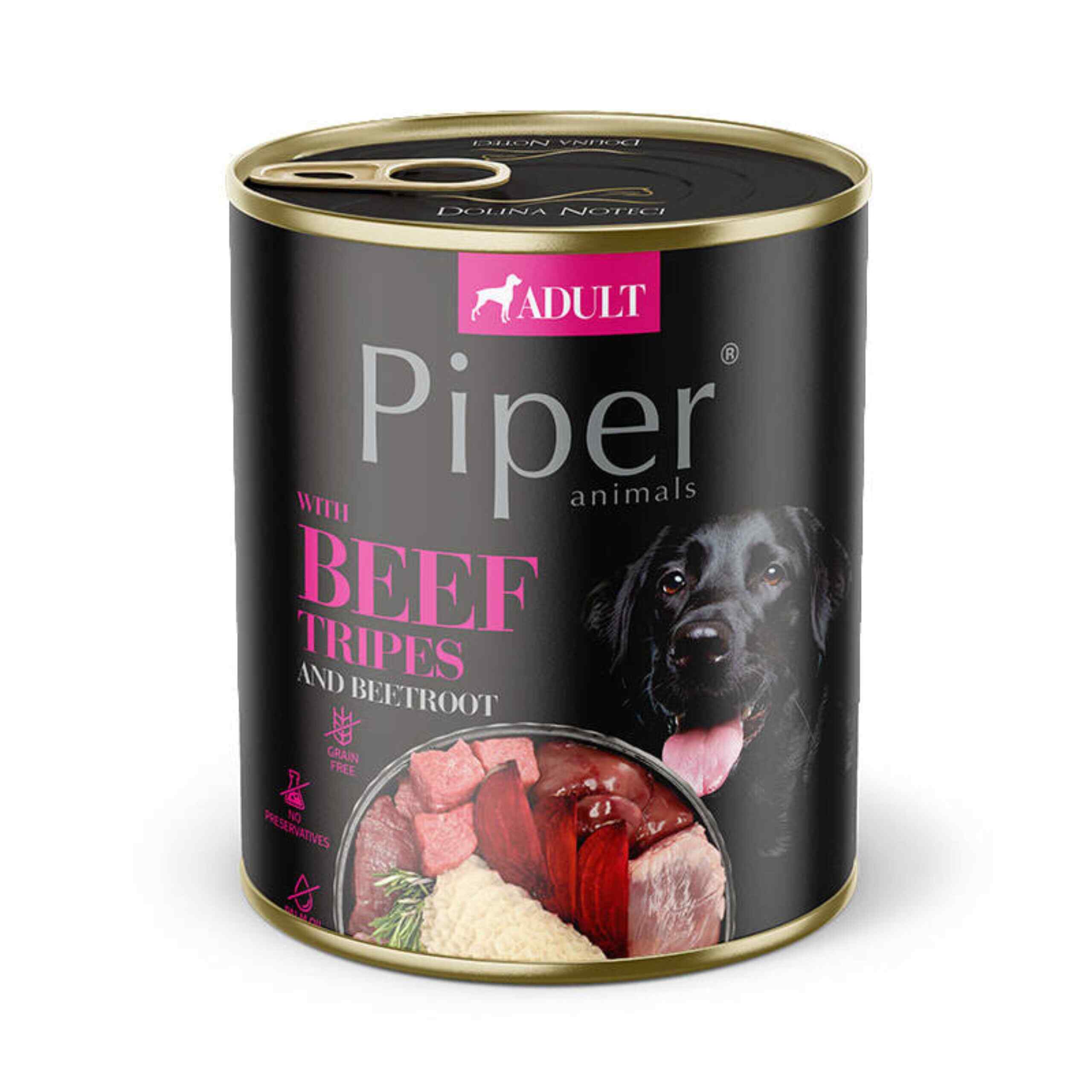 PIPER Żołądki wołowe, burak 800g